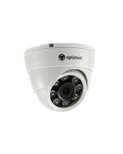 IP-E025.0(2.8)PL_DP03. Видеокамера IP купольная. Optimus во Владивостоке