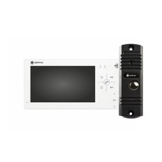 VM-7.0 (w)+ DS-700L (черный). Комплект видеодомофона. Optimus
