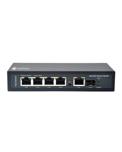 U1E-4G/1G/1S. Коммутатор с PoE . Optimus во Владивостоке
