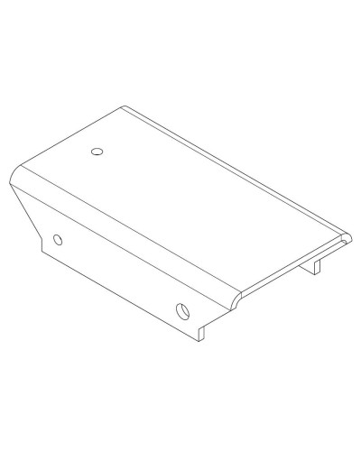 PERCo-MB-16.8. Накладка прямая верхняя. PERCo во Владивостоке