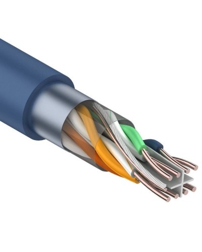 F/UTP, CAT 6, PVC, 4PR, 23AWG, омедненный INDOOR, SOLID, серый, 305м, PROconnect (01-0147-3). Кабель «витая пара» (LAN) для структурированных систем связи. PROCONNECT во Владивостоке