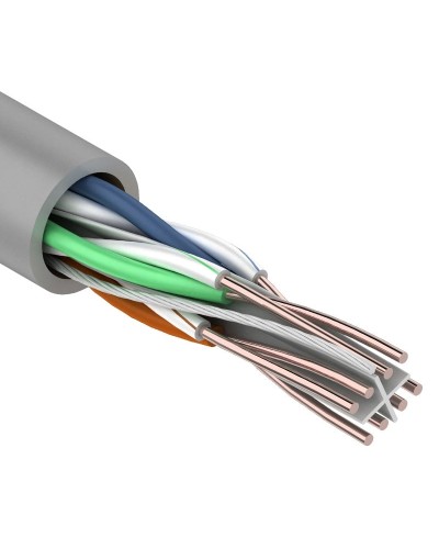 U/UTP 4PR 23AWG, CCA, CAT6, PVC, 305м. PROconnect (01-0047-3). Кабель «витая пара» (LAN) для структурированных систем связи. PROCONNECT во Владивостоке