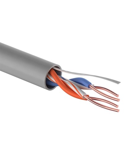 U/UTP 2PR 24AWG, CCA, CAT5e PVC, 305м. PROconnect (01-0022-3). Кабель «витая пара» (LAN) для структурированных систем связи. PROCONNECT во Владивостоке