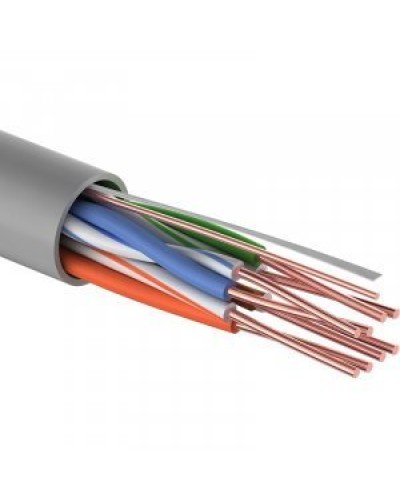 U/UTP Light, CAT 5e, PVC, 4PR, 24AWG, омедненный, серый, 305м, PROconnect (01-0043-2). Кабель «витая пара» (LAN) для структурированных систем связи. PROCONNECT во Владивостоке