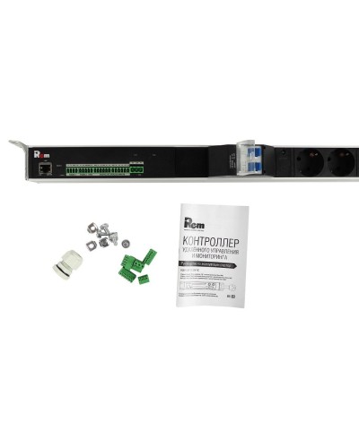 R-MC1-32-4x2S-2x3C13-2x2C19-A-1820-K. Блок силовых розеток с контроллером. REM во Владивостоке