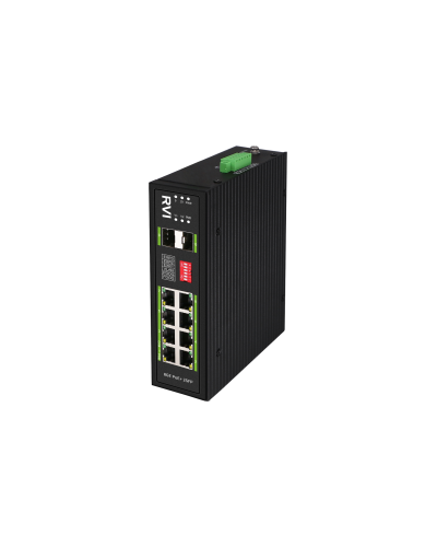 RVi-1NSIM8GP-2S. Коммутатор с питанием по PoE. RVi во Владивостоке