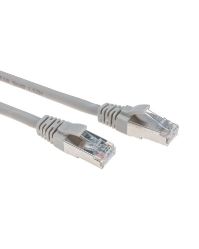 Патч-корд S/FTP CAT 6A (10G), RJ45-RJ45, 28AWG, LSZH, серый, 10м REXANT (02-0390-10). Патч-корд медный. Rexant во Владивостоке