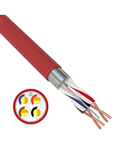 КПСВЭВнг(А)-LS 2х2х0,5 (01-4865-1)(REXANT). Кабель для систем пожарной и охранной сигнализации. Rexant во Владивостоке