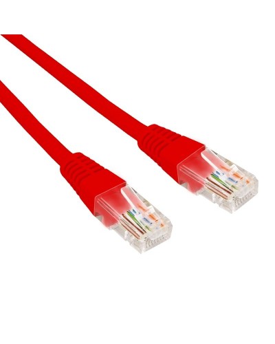 Патч-корд U/UTP CAT 6, RJ45-RJ45, 26AWG, LSZH, красный, 0.3м REXANT (02-0293-03). Патч-корд UTP. Rexant во Владивостоке