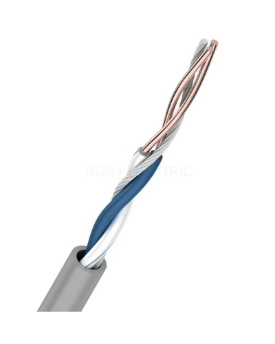 U/UTP, CAT 5e, PVC, 1PR, 24AWG, INDOOR, SOLID, серый, 305м REXANT (01-0002). Кабель «витая пара» (LAN) для структурированных систем связи. Rexant во Владивостоке