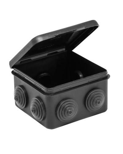 Коробка TYCO ОП 80х80х50мм откидная крышка УХЛ1 IP54 черный (67040МЧ). Коробка распределительная. RuVinil во Владивостоке