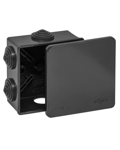 Коробка TYCO ОП 85х85х40мм УХЛ1 IP54 черный (67040Ч). Коробка распределительная. RuVinil во Владивостоке