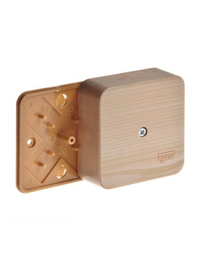 Коробка TYCO ОП 79х79х32мм IP40 сосна (65004-27М). Коробка распределительная. RuVinil во Владивостоке