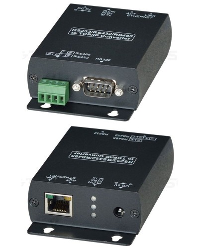 RS007. Преобразователь интерфейса RS485/RS422/RS232 в Ethernet. SC&T во Владивостоке
