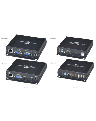 VKM04. Удлинитель VGA, клавиатуры, мыши. SC&T во Владивостоке