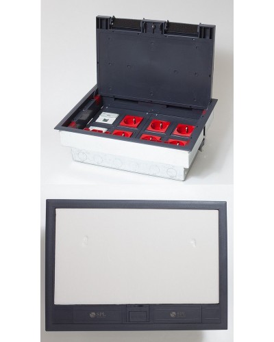 Люк на 8 постов (45х45), металл/пластик, с металлической коробкой, IP40 (300009). Люк. SPL во Владивостоке