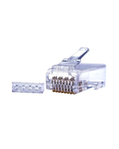 Коннекторы 8P8C UTP Cat.6 50U (RJ-45) (100шт) (10-0208). Разъем RJ-45. SUPRLAN во Владивостоке