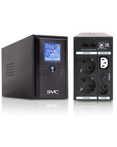 SVC V-600-L-LCD. Источник бесперебойного питания. SVC во Владивостоке