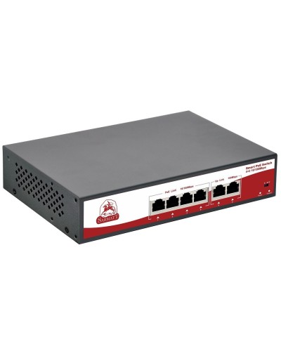 SR-PS0420FBL. Коммутатор с питанием по PoE. SarmatT во Владивостоке