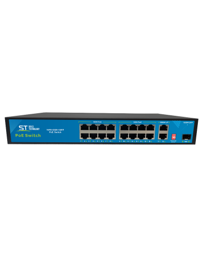 ST-S165POE PRO (версия 2). Сетевой PoE коммутатор. Space Technology во Владивостоке