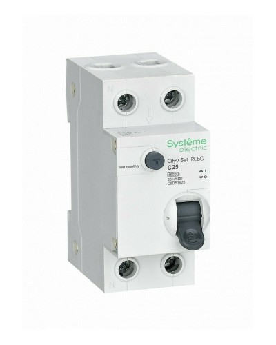 City9 Set 1P+N С 25А 4.5kA 30мА A 230В (C9D55625). Автоматический выключатель дифференциального тока. Systeme Electric во Владивостоке