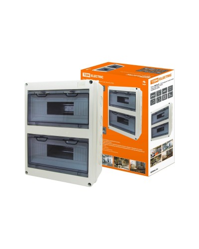 ЩРН-П-24 модулей навесной пластик IP65 (SQ0908-0006). Бокс. TDM ЕLECTRIC во Владивостоке