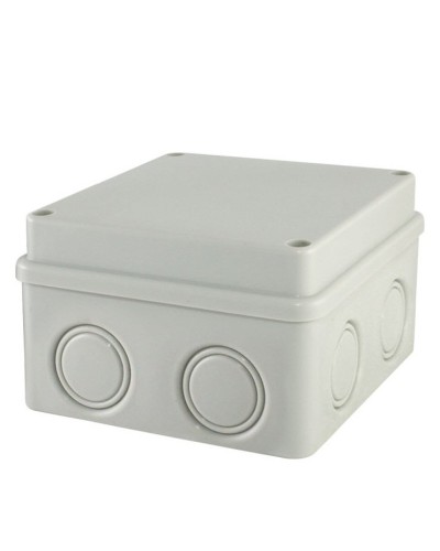 Коробка ОП 110х110х70мм, крышка на винтах, IP55, 8вх., без гермовводов (SQ1401-0814). Распаячная коробка. TDM ЕLECTRIC во Владивостоке