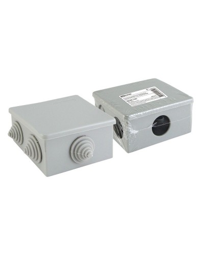 Распаячная коробка ОП 80х80х40мм, крышка, IP44, 6 вх. TDM (SQ1401-1235). Распаячная коробка ОП. TDM ЕLECTRIC во Владивостоке