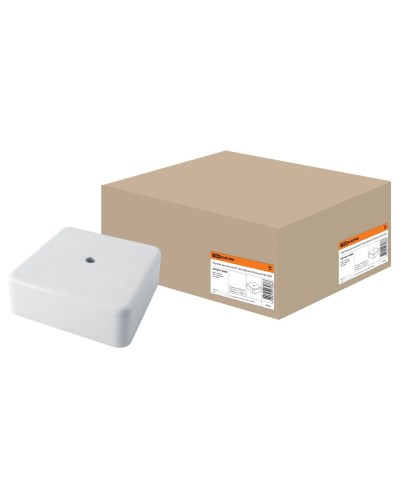 Коробка КР 100х100х44 ОП белая, IP40 (SQ1401-0209). Распаячная коробка. TDM ЕLECTRIC во Владивостоке