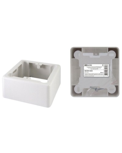 Коробка установочная ОП 85х85х42мм, 1-местная, подъемная, белая, IP20 TDM (SQ1401-0232). Коробка установочная ОП. TDM ЕLECTRIC во Владивостоке