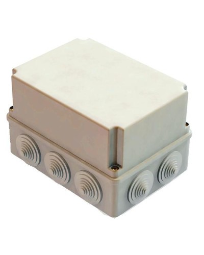 Коробка ОП 190х140х120мм, крышка, IP44, 10 гермовводов (SQ1401-1245). Распаячная коробка. TDM ЕLECTRIC во Владивостоке