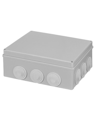 Распаячная коробка ОП 240х190х90мм, крышка, IP55, 12 гермовводов TDM (SQ1401-1143). Распаячная коробка ОП. TDM ЕLECTRIC во Владивостоке