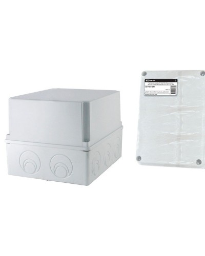 Коробка ОП 240х195х165мм, крышка, IP44, кабельные вводы d28-3шт, d37-2шт (SQ1401-1273). Распаячная коробка. TDM ЕLECTRIC во Владивостоке