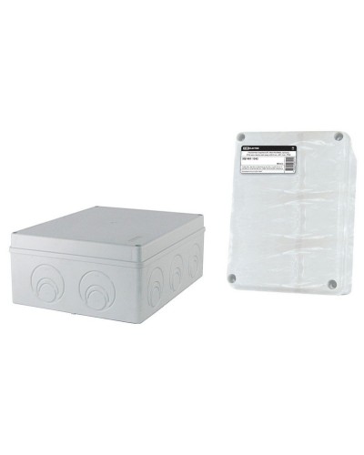 Коробка ОП 240х195х90мм, крышка, IP55, кабельные вводы d28-3шт, d37-2шт (SQ1401-1272). Распаячная коробка. TDM ЕLECTRIC во Владивостоке