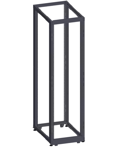 TRK-425510-R-BK. Монтажная стойка двухрамная раздвижная 19, 42U (600-1000). TLK во Владивостоке