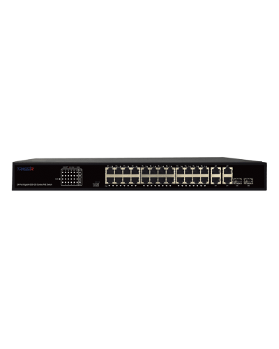 TR-NS14282C-370-24POE. Коммутатор с PoE. Trassir во Владивостоке