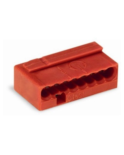 WAGO 243-808 Клемма MICRO 8-проводная красная. Клемма для распределительных коробок. WAGO во Владивостоке