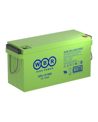 WBR GPL121500. Аккумулятор герметичный свинцово-кислотный. WBR во Владивостоке
