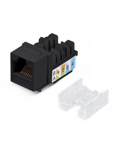 WR-KJ-RJ45-C5E-90-SW-BK. Вставка Keystone Jack RJ-45. WRLine во Владивостоке