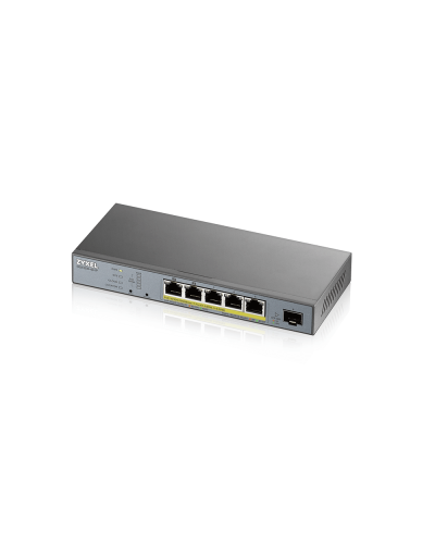 GS1350-6HP-EU0101F. L2 коммутатор PoE+ для IP-видеокамер. ZYXEL во Владивостоке