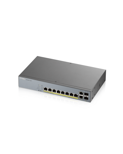 GS1350-12HP-EU0101F. Коммутатор сетевой PoE управляемый L2. ZYXEL во Владивостоке