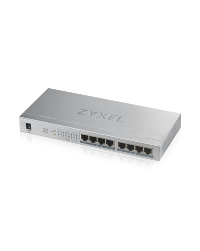 GS1008HP-EU0101F. Коммутатор сетевой PoE неуправляемый. ZYXEL во Владивостоке