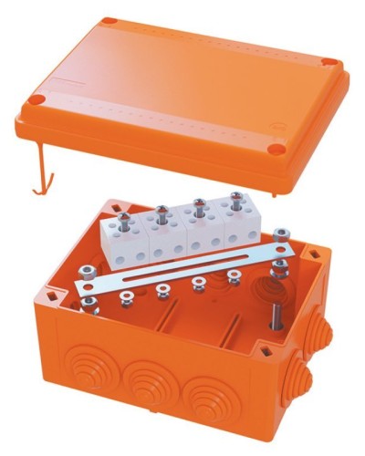 Коробка FS 100х100х50 5P (FSB11510): Коробка ответвительная огнестойкая из термопласта во Владивостоке