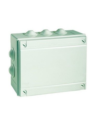 Коробка ответвительная с кабельными вводами IP55, 240х190х90 (54201). Коробка ответвительная с кабельными вводами 2х40 мм + 6х32 мм. ДКС во Владивостоке
