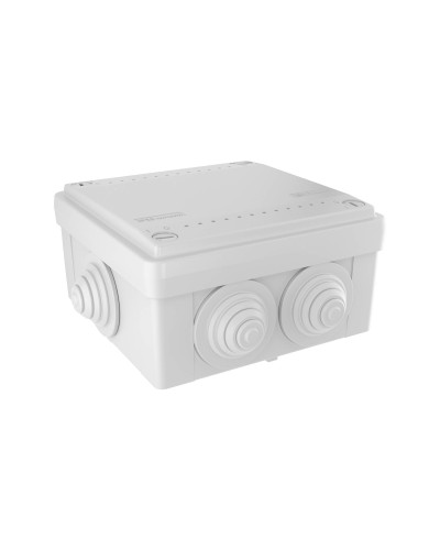 Коробка ответвительная с кабельными вводами IP55, 100х100х50 (53801). Коробка ответвительная. ДКС во Владивостоке