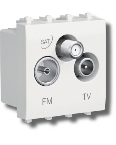 Розетка TV-FM-SAT Avanti 1 модуль ванильная дымка (4405532): Розетка TV-FM-SAT во Владивостоке