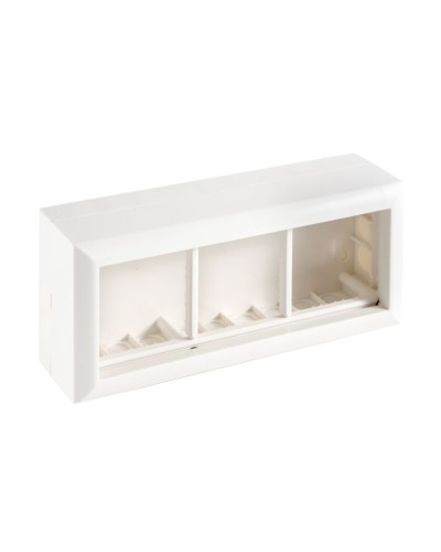 Коробка на 3 модуля для механизмов 45х45мм SM45/6 (72946): Коробка для механизмов во Владивостоке