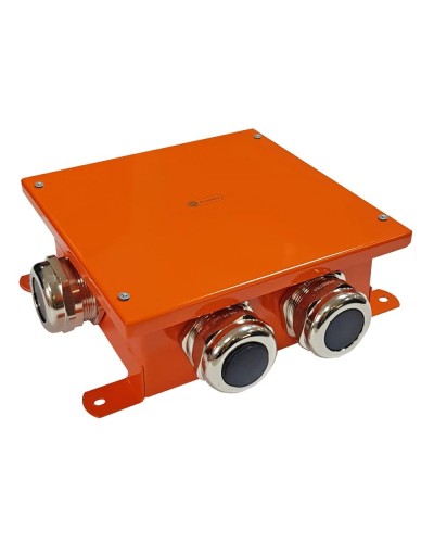 Коробка SMB165 металлическая 164х164х65, 6P (0,15-2,5 мм²) (56039). Коробка, огнестойкая. Экопласт во Владивостоке