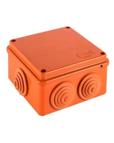 Коробка JBS100 100х100х55, 6 вых., 8P (0,15…4мм²) (43447HF): Коробка монтажная, огнестойкая, без галогена во Владивостоке
