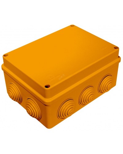 Коробка JBS150 150х110х70, 10 вых., 4P (1,5…10мм²) (43209HF): Коробка монтажная, огнестойкая, без галогена во Владивостоке